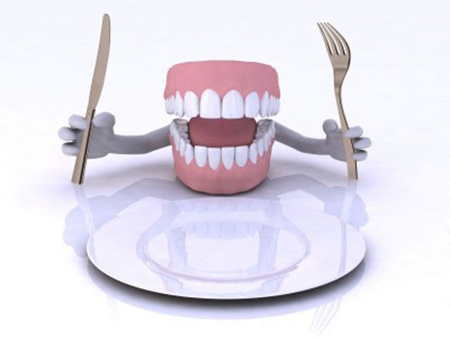 غذا خوردن با پروتز دندان