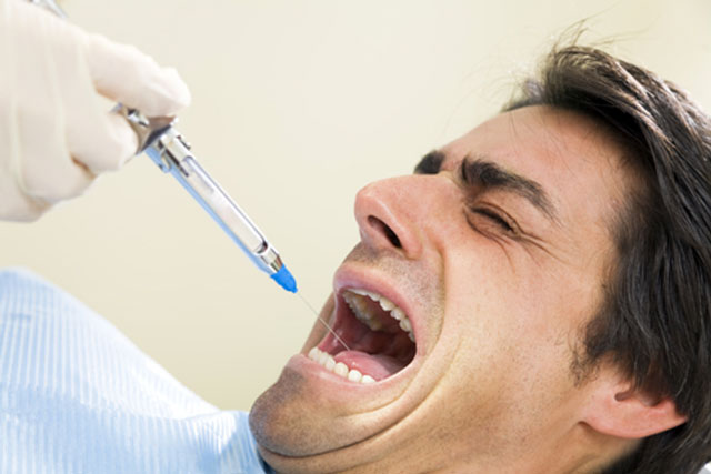 ترس از تزریق داروی بیحسی دندان