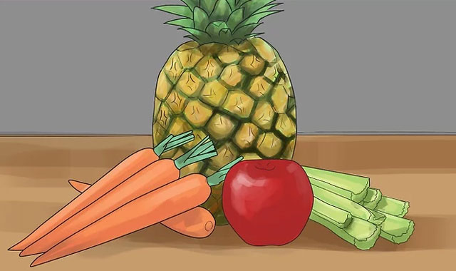 خوشبو کردن دهان با میوه و سبزیجات